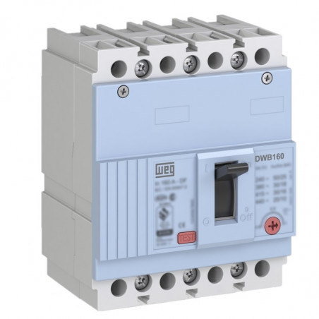 Interruptor diferencial WEG tetrapolar 63A 30kA
