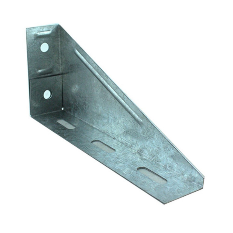 Ménsula BASICA pesada z1 para bandejas perforadas tipo escalera 230mm