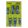 Kit destornilladores IRIMO punta plana y phillips 6 piezas