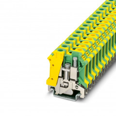 Borne de tierra PHOENIX USLKG10 N para carril conexión con tornillo 10mm