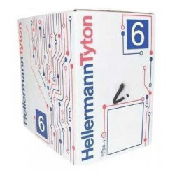 Cable utp hellermanntyton exterior cat 6 por metro