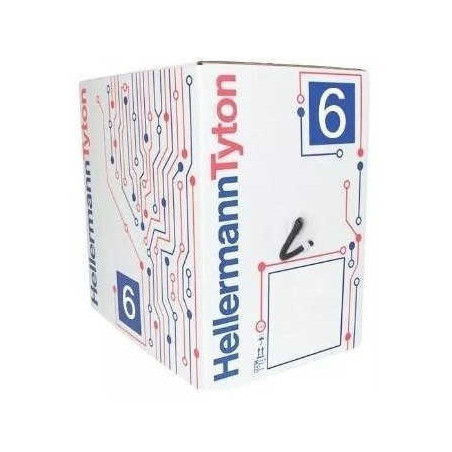Cable utp hellermanntyton exterior cat 6 por metro
