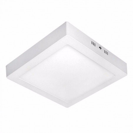 Plafon tbc ts-smd-320bw-rec cuadrado led de 20w 6000k 1400lm 21x21cm