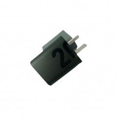 Cargador original MOTOROLA USB-C 20W carga rápida negro con cable