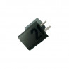 Cargador original MOTOROLA USB-C 20W carga rápida negro con cable
