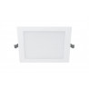Embutido led PHILIPS ESSENTIAL cuadrado 12W 900lm 3000k luz cálida