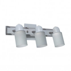 Aplique ferrolux faenza tulipa cilindro blanco 3 luces...