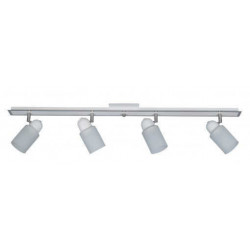 Aplique ferrolux faenza 4 luces tulipa cilindro blanco...