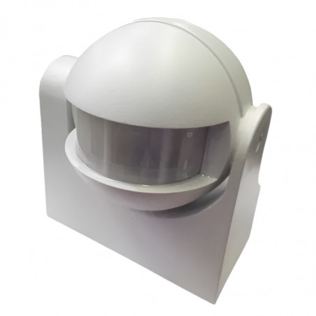 Sensor de movimiento ZURICH infrarrojo apto LED 180° blanco
