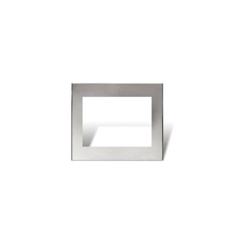 Tapa CAMBRE BAUHAUS 8 módulos con distanciador gris Tapa CAMBRE BAUHAUS 8 módulos con distanciador gris