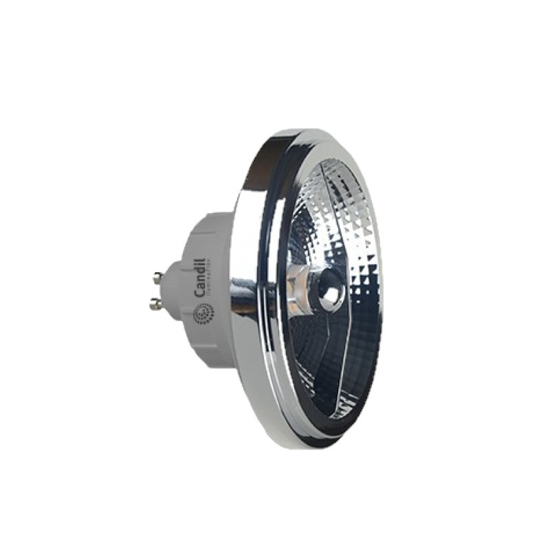 Lámpara led CANDIL dimerizable 36º GU10 AR111 12W 950lm 3000K luz cálida