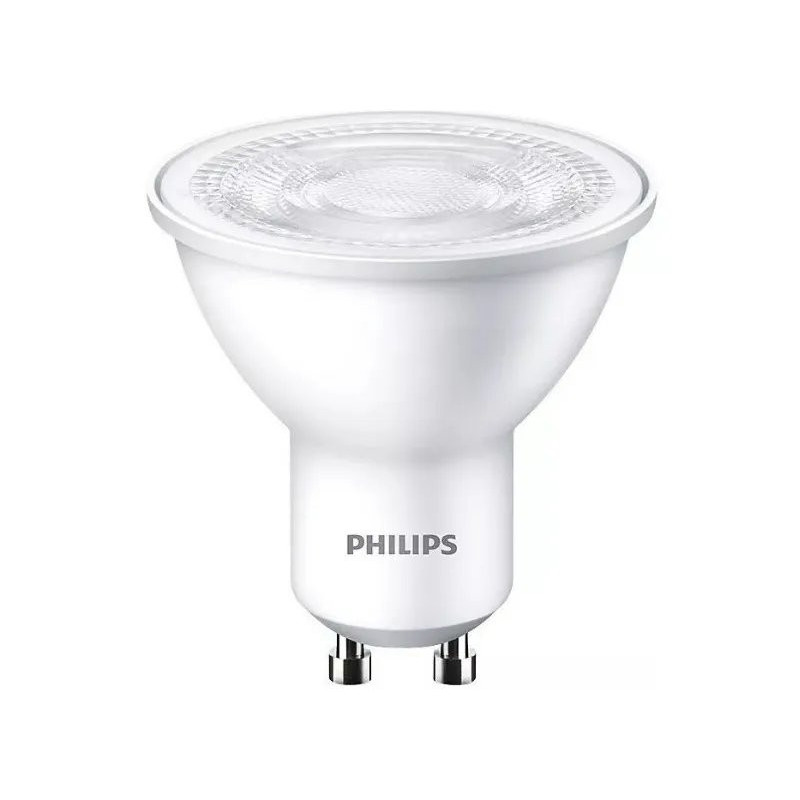 Lámpara dicroica PHILIPS led spot essential GU10 3.8w luz cálida