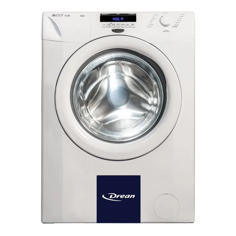 Lavarropas DREAN NEXT 8.12 ECO automático carga frontal 8kg 1200rpm blanco outlet