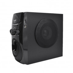 Parlante bluetooth NISUTA NSPAM21L 20W con radio FM MP3 y luz led outlet