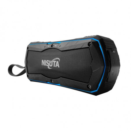 Parlante bluetooth NISUTA NSPA20B portátil con power bank outlet
