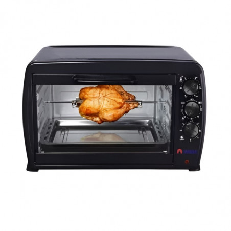 Horno eléctrico EVEREST EV-45E con spiedo 45 litros 1800w negro