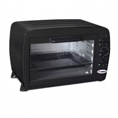 Horno eléctrico EVEREST EV-45E con spiedo 45 litros 1800w negro