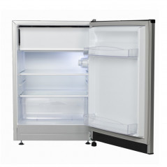 Heladera bajo mesada DREAN HDR120F00S Cíclica 120 litros con congelador gris