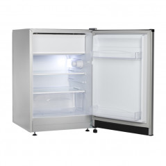 Heladera bajo mesada DREAN HDR120F00S Cíclica 120 litros con congelador gris