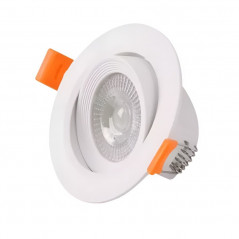 Spot embutido Led BELLALUX redondo 7W 490lm 6500K luz fría outlet