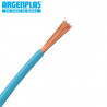 Cable unipolar ARGENPLAS 6,0mm2 celeste CLASE 4 IRAM 2183 por metro
