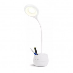 Lámpara de escritorio TBCin led 5w 4500ºk dimer 270lm recargable luz neutra