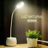 Lámpara de escritorio led TBCin dimer recargable 5W 270lm 4500K luz neutra