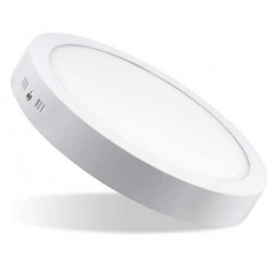 Plafon tbc ts-smd-28bww-re redondo led de 8w 300k 650lm 11cm