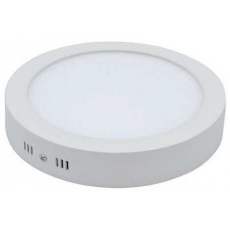 Plafon tbc ts-smd-825bww-re redondo led de 25w 3000k 1800lm 24cm