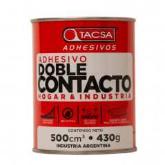 Adhesivo TACSA doble contacto lata 500cm3