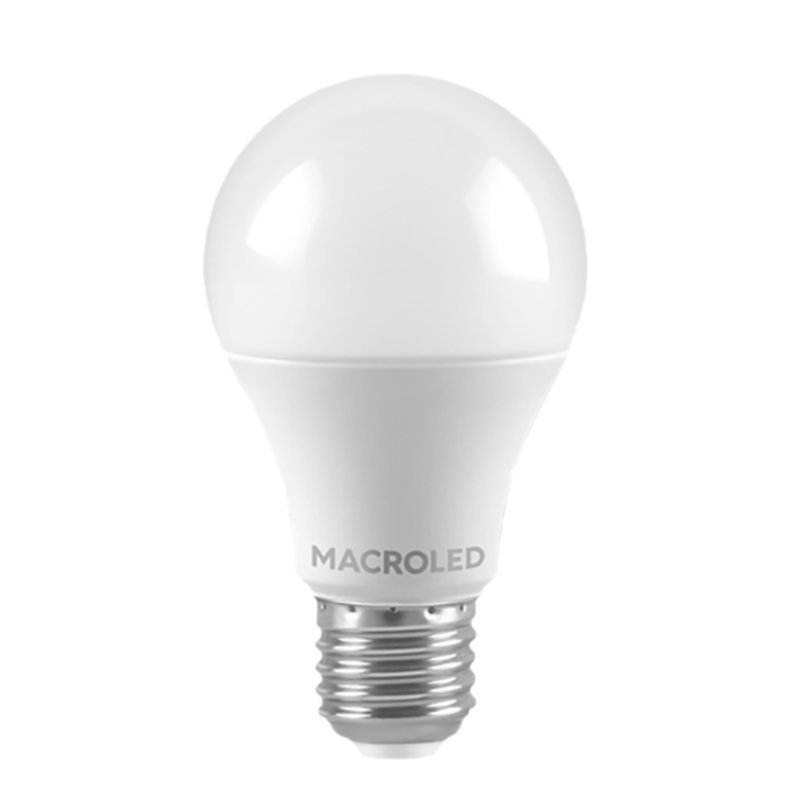 Lámpara led MACROLED bulbo E27 6.5W 6500K luz fría