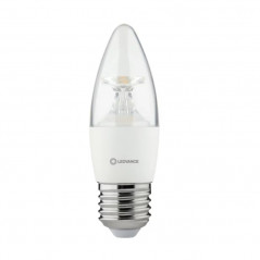 Lámpara led LEDVANCE VINTAGE vela dimerizable 4.5w 420lm 2500k luz cálida
