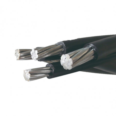 Cable preensamblado aluminio 4x16mm2 por metro