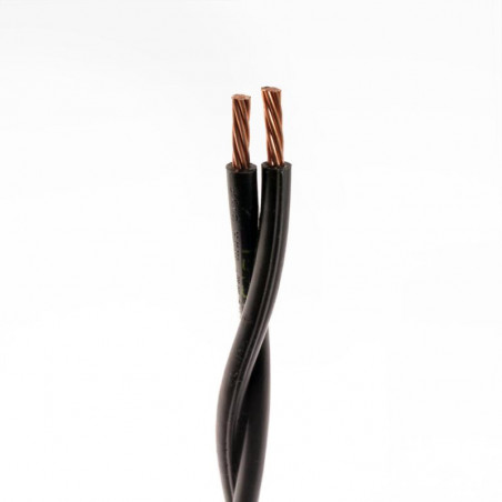 Cable preensamblado cobre 2x6mm2 por 12 metros