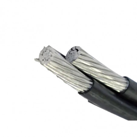 Cable preensamblado aluminio 2x25mm2 por metro