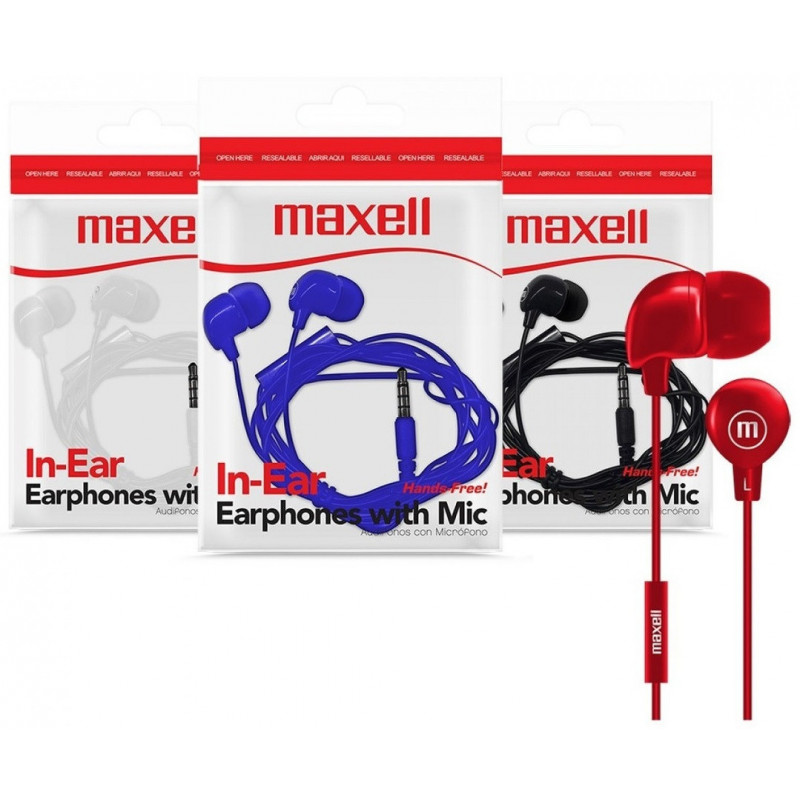 Auricular MAXELL IN-BAX con Micrófono