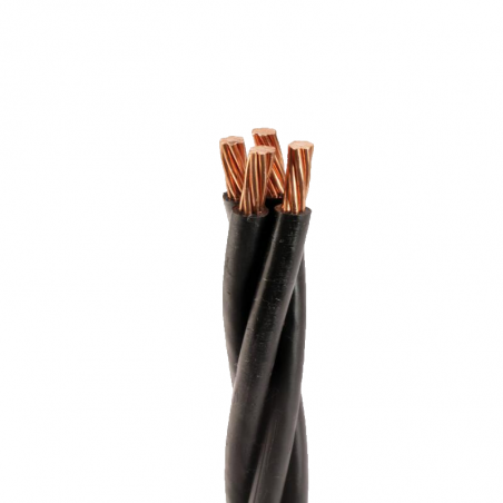 Cable preensamblado cobre 4x10mm2 por metro