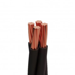 Cable preensamblado cobre 4x6mm2 por metro