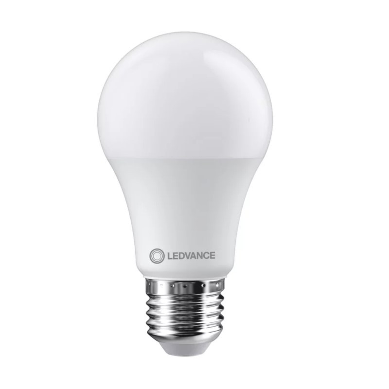 Lámpara led LEDVANCE bulbo A60 E27 12W 860lm 3000k luz cálida
