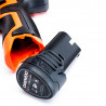 Taladro inalámbrico DAEWOO DACD1210CK 550 RPM + 36 accesorios, bolso y batería