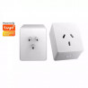 Tomacorriente MACROLED Smart IP20 10A 220V polarizado blanco