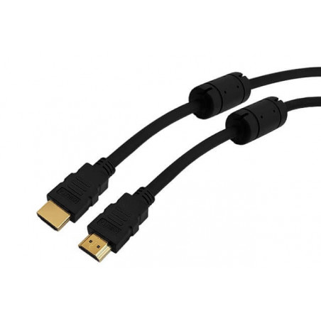 Cable HDMI NISUTA 10m dorado con filtros 2160P