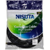 Cable HDMI NISUTA 10m dorado con filtros 2160P