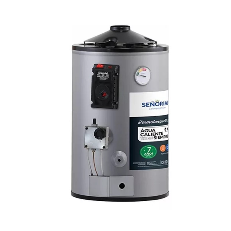 Termotanque eléctrico/gas SEÑORIAL TGEP1-30 base dual 28 litros carga superior e inferior