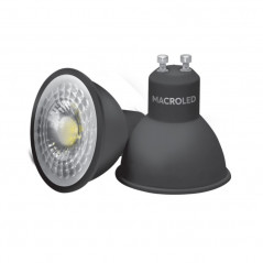 Lámpara led MACROLED dicroica 7w 595lm 2700°k 38º luz cálida