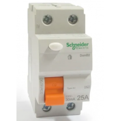 Disyuntor schneider domae bipolar 25a 30ma