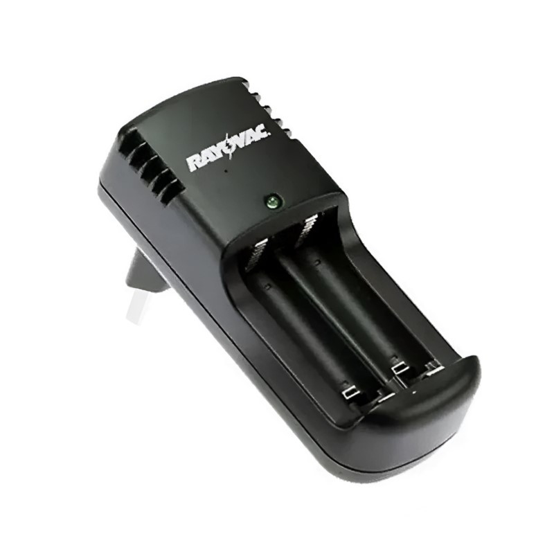Cargador de pilas RAYOVAC mini para 2 pilas AA/AAA Cargador de pilas RAYOVAC mini para 2 pilas AA/AAA