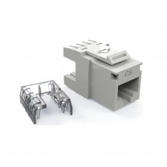 Conector jack FURUKAWA rj45 hembra cat 6A blanco