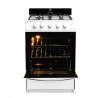 Cocina ESCORIAL MASTER STYLE Multigas 4 hornallas blanca outlet