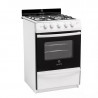 Cocina ESCORIAL MASTER STYLE Multigas 4 hornallas blanca outlet